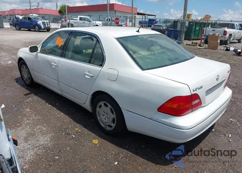 2001 Lexus Ls 430 из США, поврежденный, VIN JTHBN30F310019156